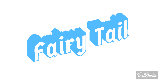 Fairy Tail Efekt tekstowy