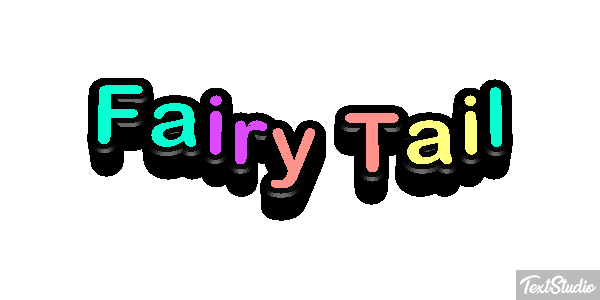 Fairy Tail Efekt tekstowy