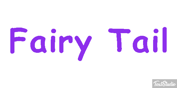 Fairy Tail Efekt tekstowy