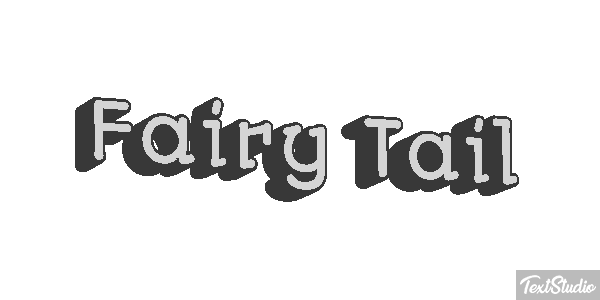 Fairy Tail Efekt tekstowy