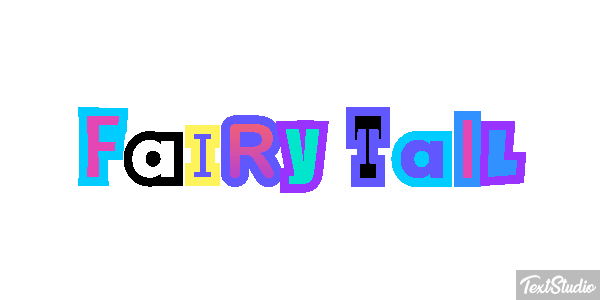 Fairy Tail Efekt tekstowy