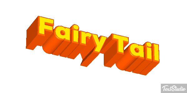Fairy Tail Efekt tekstowy