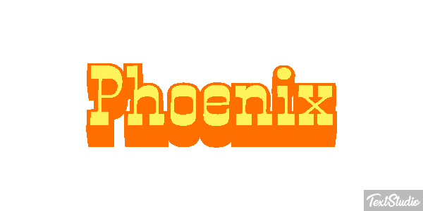 Phoenix Effetto testo
