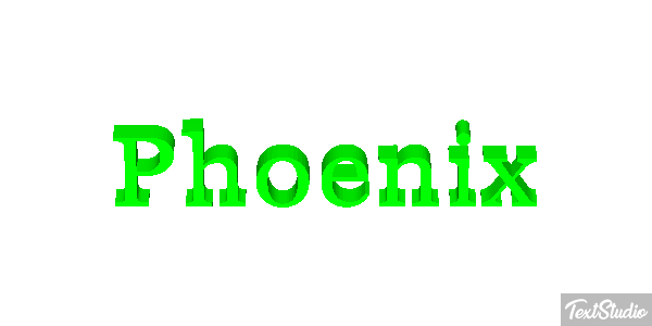 Phoenix Effetto testo