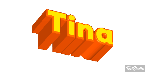 Tina Effetto testo