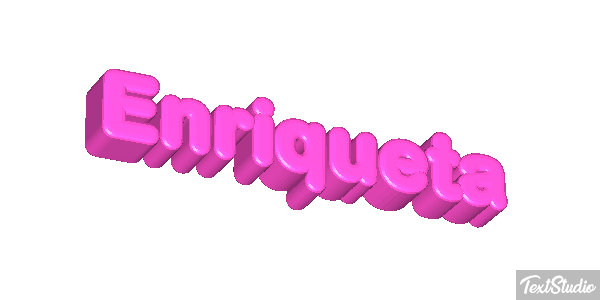 Enriqueta Texteffekt