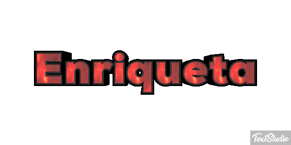 Enriqueta Texteffekt