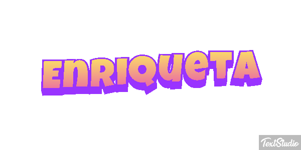 Enriqueta Texteffekt