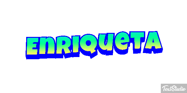 Enriqueta Texteffekt