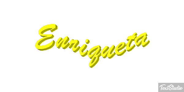 Enriqueta Texteffekt
