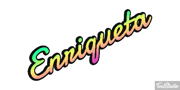 Enriqueta Texteffekt
