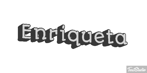 Enriqueta Texteffekt