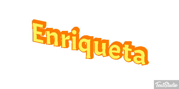 Enriqueta Texteffekt
