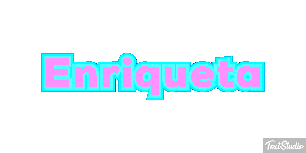 Enriqueta Texteffekt