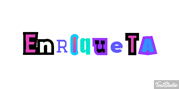 Enriqueta Texteffekt