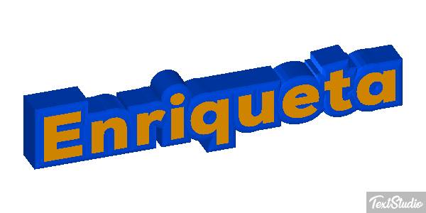 Enriqueta Texteffekt