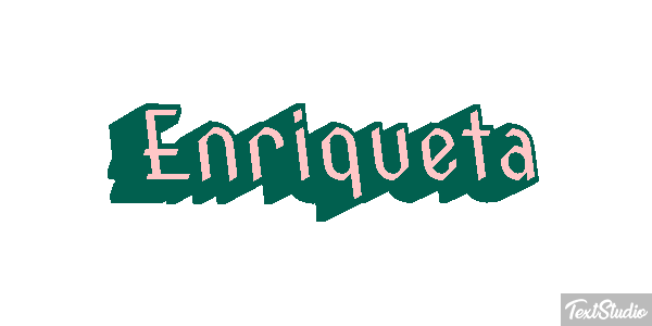 Enriqueta Texteffekt