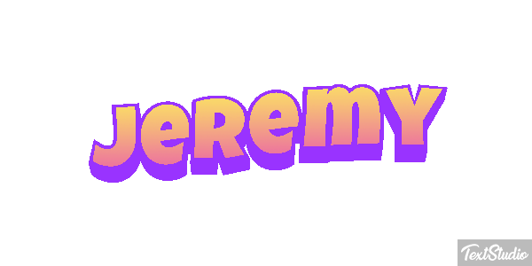 Jeremy Efecto de texto