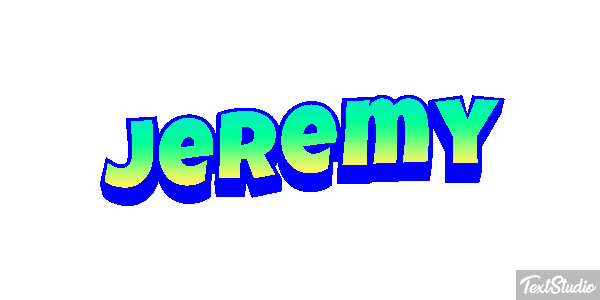 Jeremy Efecto de texto