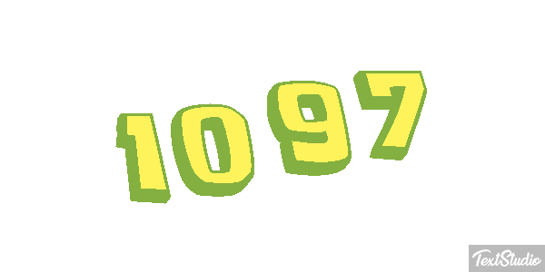 1097 Текстовый эффект