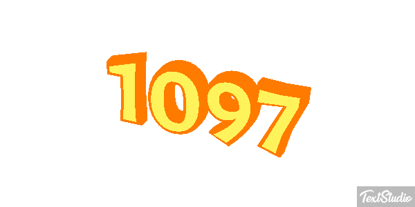 1097 Текстовый эффект