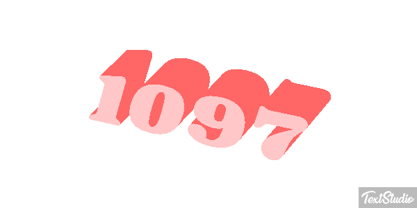 1097 Текстовый эффект