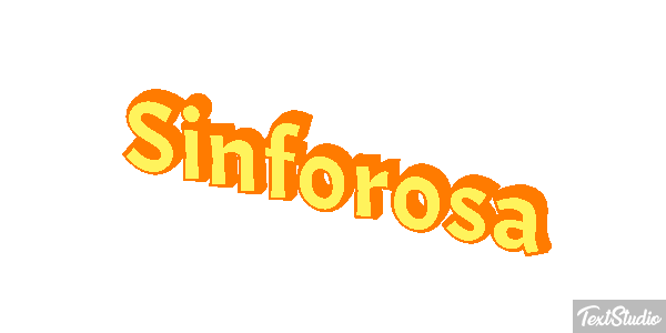 Sinforosa Effetto testo