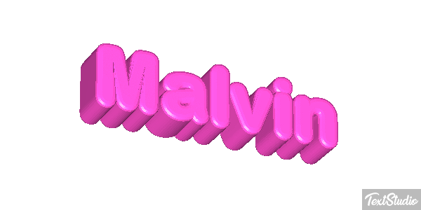 Malvin Texteffekt