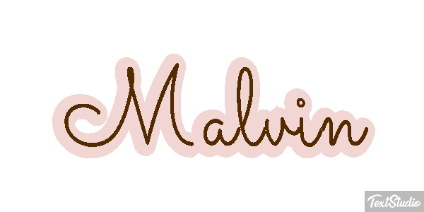 Malvin Texteffekt