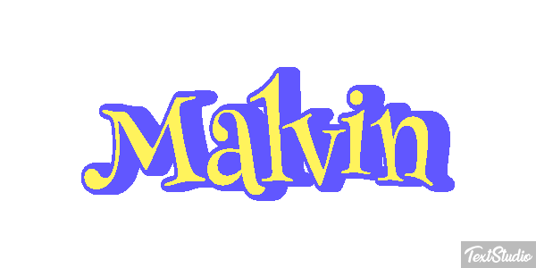 Malvin Texteffekt
