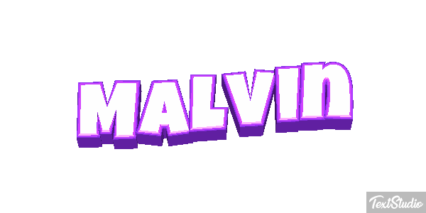 Malvin Texteffekt