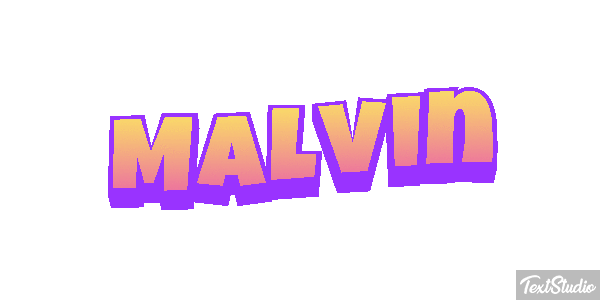 Malvin Texteffekt