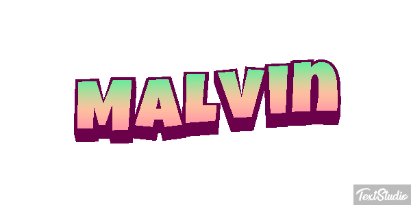 Malvin Texteffekt
