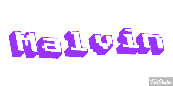 Malvin Texteffekt