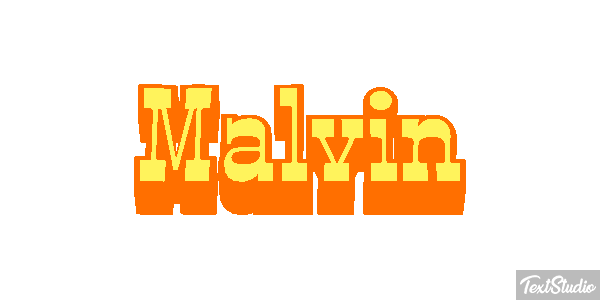 Malvin Texteffekt