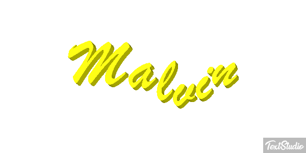 Malvin Texteffekt