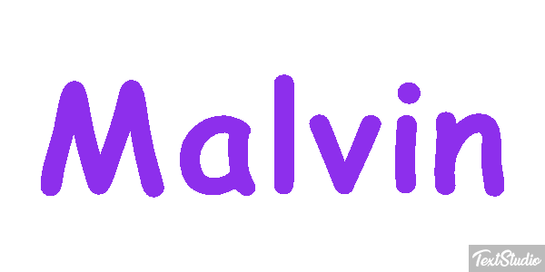 Malvin Texteffekt