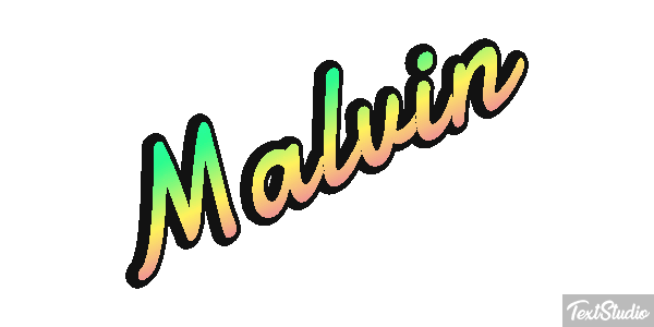 Malvin Texteffekt