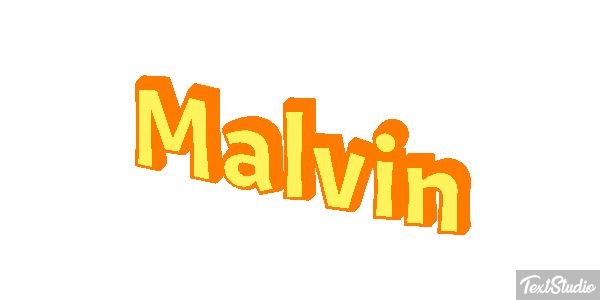 Malvin Texteffekt