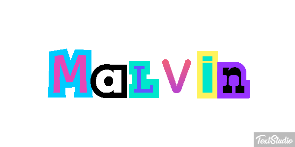 Malvin Texteffekt
