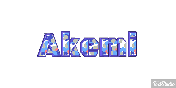 Akemi Text effect