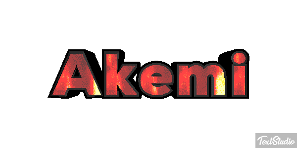 Akemi Text effect