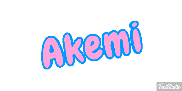 Akemi Text effect