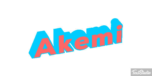 Akemi Text effect