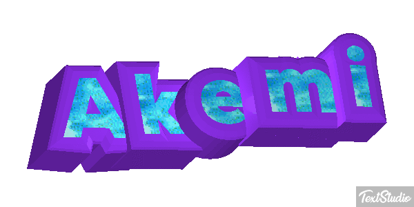 Akemi Text effect