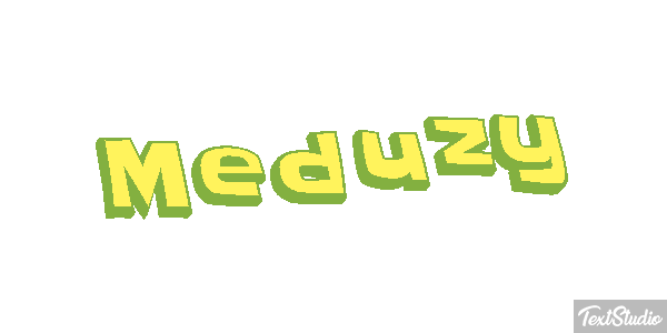 Meduzy Efekt tekstowy