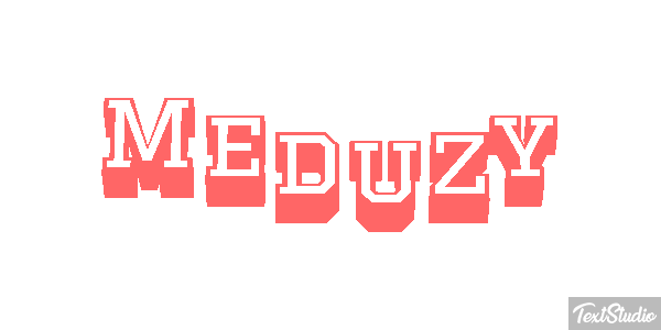 Meduzy Efekt tekstowy