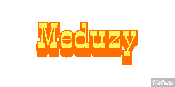 Meduzy Efekt tekstowy