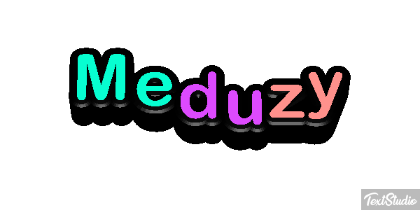 Meduzy Efekt tekstowy