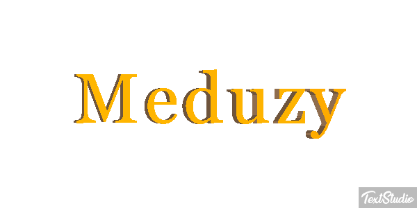 Meduzy Efekt tekstowy